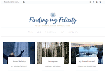 Tablet Screenshot of findingmyfelicity.com